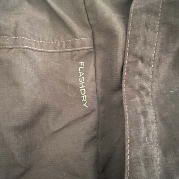 The North Face Shorts Men's 2XL XXL Black Nylon Shell Running Gym Flashdry - Picture 5 of 6